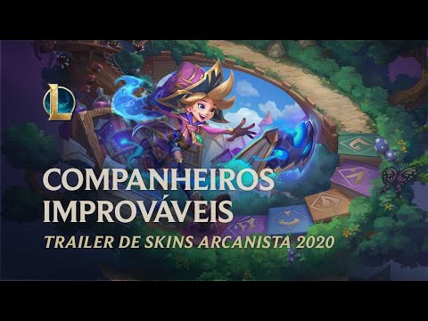 Arcanista 2020: Companheiros Improváveis | Trailer Oficial das Skins - League of Legends