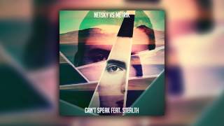 Netsky &amp; Metrik feat. Stealth - Can&#39;t Speak (Cover Art)