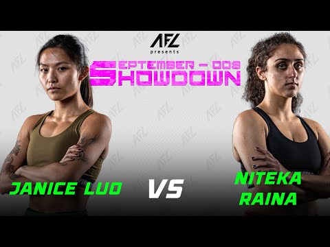 Janice Luo Vs Niteka Raina Full Fight | AFL Promotions | Muay Thai | Fight Night | NYC Full Fight