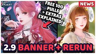 2.9 EXTRA rewards & Free 100 pulls Explained | Outfits, Banners & Rerun Reaction