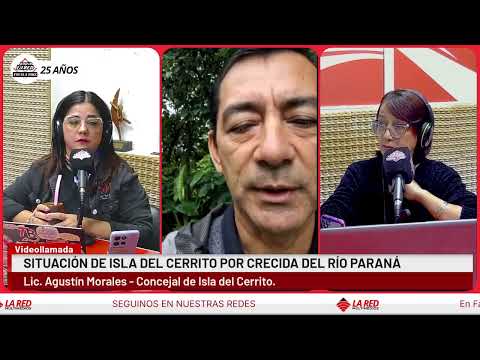 Lic. Agustín Morales - Concejal - SITUACIÓN DE ISLA DEL CERRITO POR CRECIDA DEL RÍO PARANÁ.
