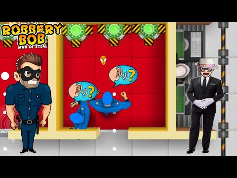 Robbery Bob Challenge : Stylish Suit Vs Skinny Cop Costume Use Tool Part 19