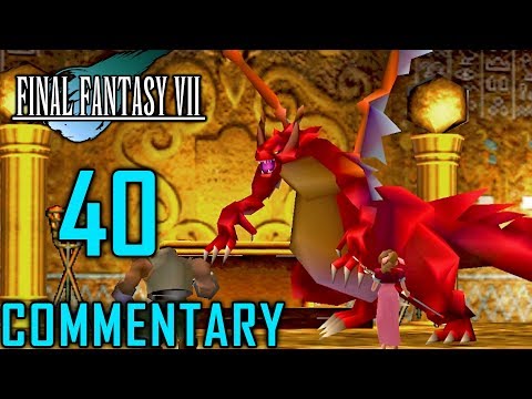 Final Fantasy VII Walkthrough Part 40 - Clock Puzzle, Sephiroth's Plan & Red Dragon Boss Battle