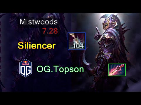 OG.Topson - Silencer | WITCH BLADE | Dota 2 7.28 Mistwoods