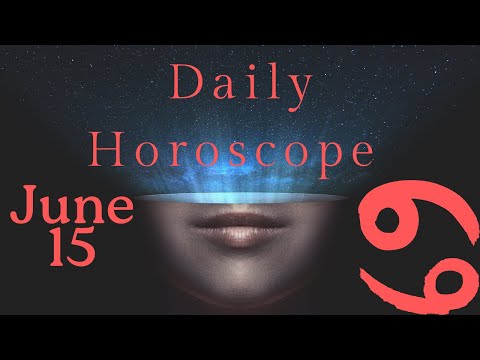 ♋ Cancer  June 15 Daily Horoscope 😲 Don't do this today! Focus on/take care from. #cancer #horoscope