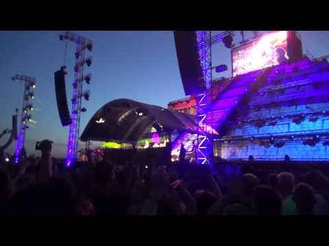 Airbeat One Festival 2014 - Nicky Romero, Steve Aoki, Twoloud, Afrojack und Feuerwerk.