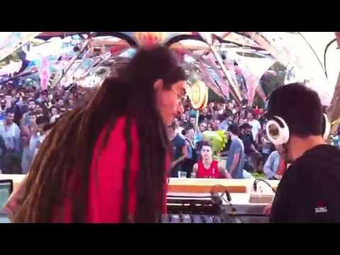 Atriohm - Rings of Fairy (rmx) // Blackmoon Festival '14 // last day's sunrise live-set