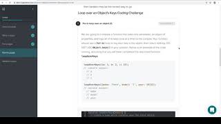 Module 0 - Loops - For-in - Part 2