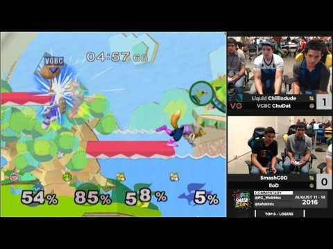 SSC16 - Chudat + Chillindude vs lloD + SmashG0D - Losers Eighths