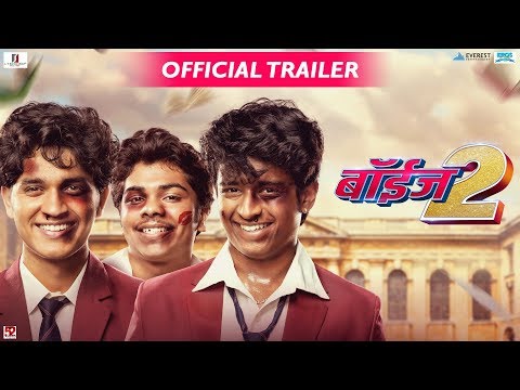 Thumbnail of the video: Boyz 2 Official Trailer | New Marathi Movies 2018 | Sumant Shinde, Parth Bhalerao, Pratik Lad