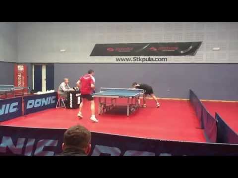 Dobrić Raymond (Brovinje) - Dolovčak Igor (Zagorec), 2. set