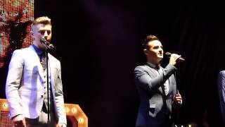 Collabro 'Falling Slowly' live Betley Court Farm Crewe 16.08.15 HD