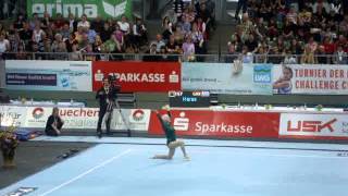 86-year old Johanna Quaas demonstration on FX - "Turnier Der Meister" Cottbus 2012