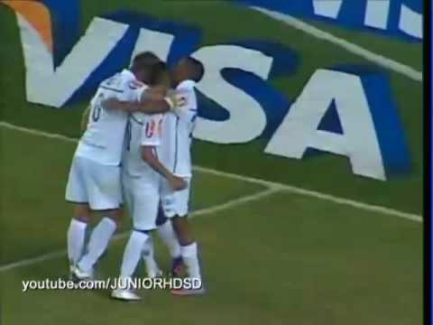 Santos 8x1 Guarani Gols 14/04/2010 Robinho Neymar Copa do Brasil 2010