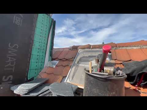 Schiefer an Schornstein - Schieferdecker in Colditz