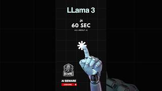 LLama 3 in 60 Seconds #chatgpt #advancedartificialintelligence #futureofai