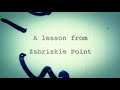 A Lesson From Zabriskie Point