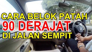 Download lagu HOW TO MAKE A BROKEN TURN AT A NARROW INTERSECTION USING A MANUAL CAR mp3