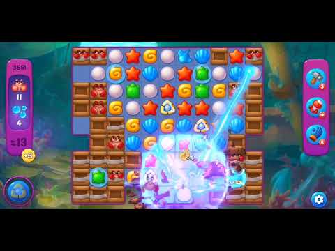 fishdom level 3561 / niveau 3561 full boosters