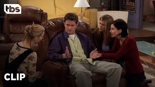 Friends: The Girls Help Chandler Get Over His Break-Up (Season 4 Clip) | TBS