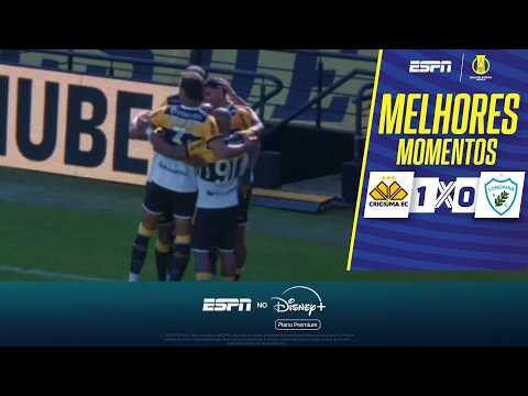 Gols e lances de Criciúma x Londrina