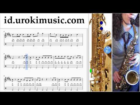 Belajar Saksofon (Alto) Bebe Rexha - I'm A Mess Not Tabulasi um-i592