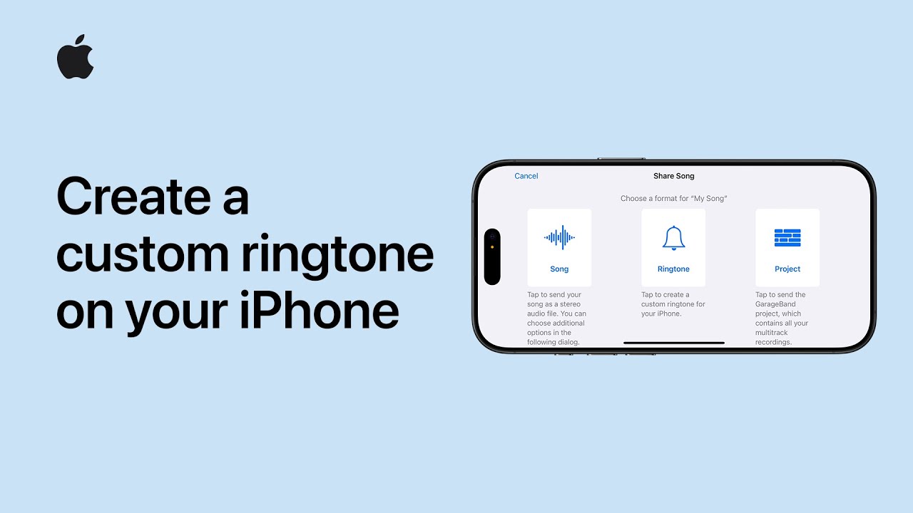 How to create a custom ringtone on your iPhone | Apple Support