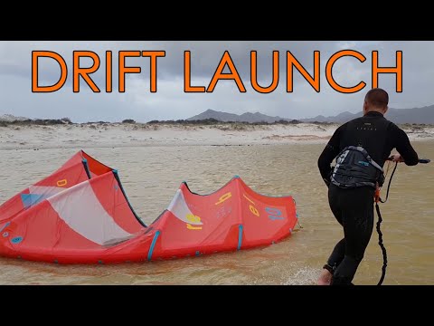 Kitesurf Drift Launch