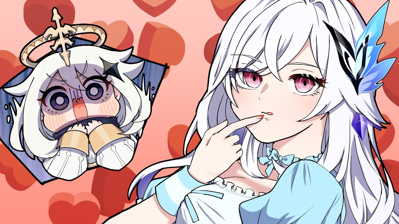 伝説の1日メイド「スカーク」【原神/手描きアニメ】