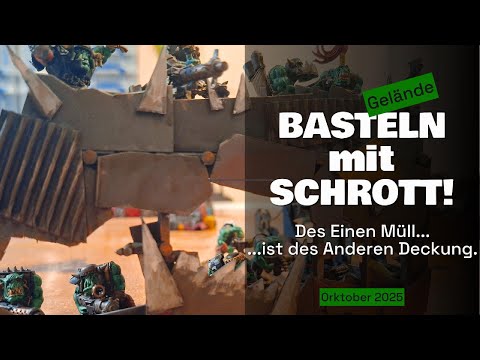 How I Turned Trash into Real Ork Terrain! | Orktober 2025