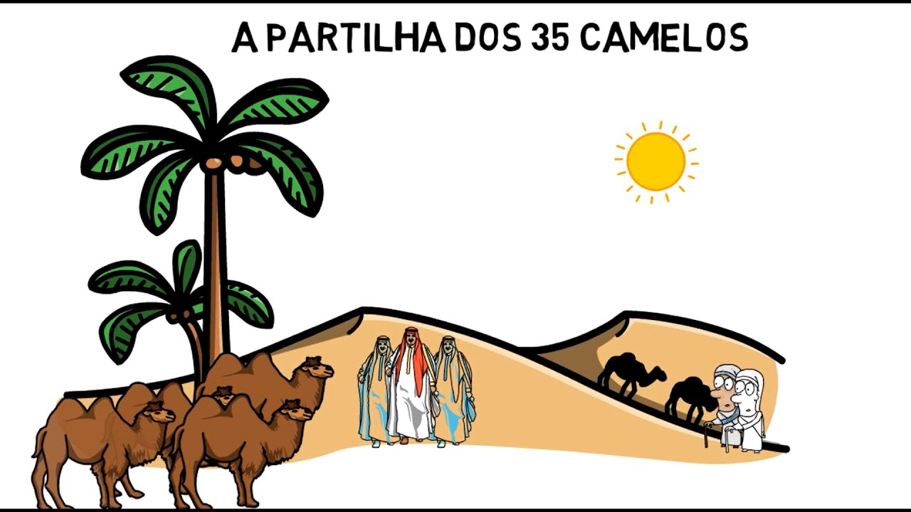 O homem que calculava - A partilha dos 35 camelos - Malba Tahan