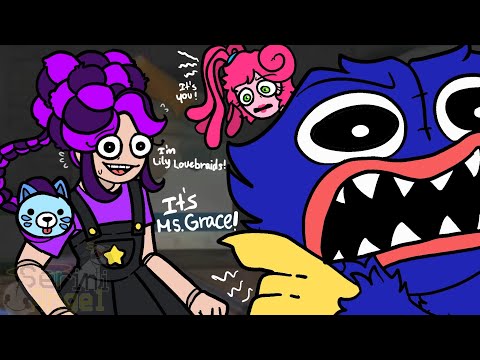Toys Meet Lily Lovebraids ?! - Part 5 - Poppy Playtime Chapter 5 [AU] // FUNNY ANIMATION