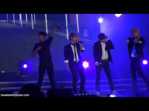 [Fancam] BEAST 120923 - Beautiful Night + Greetings (Gyeongju Dream Concert)