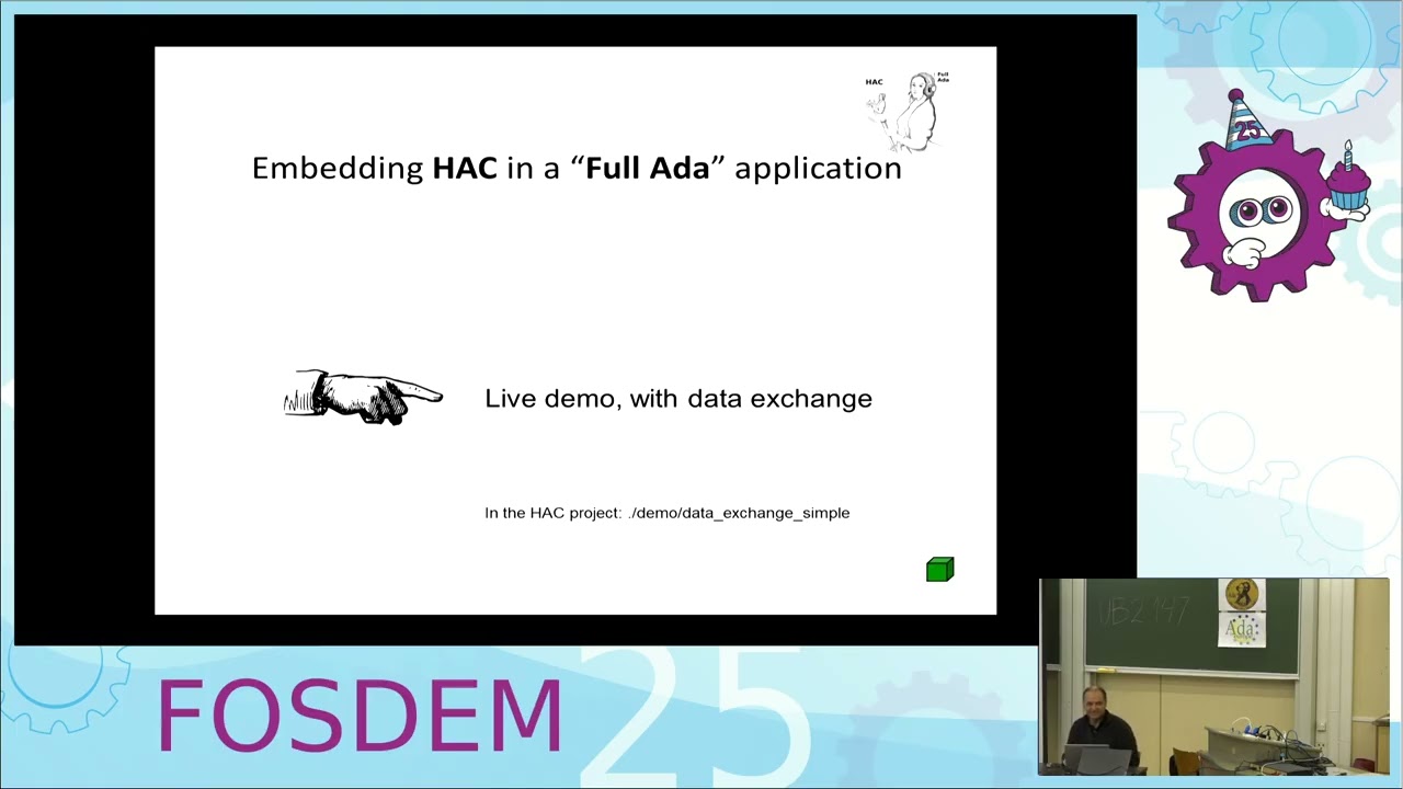 Ada and Mini-Ada: a solution to the two-language problem. FOSDEM 2025