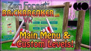 ZFBBVR Devlog #4 - Main menu scene & new game modes!