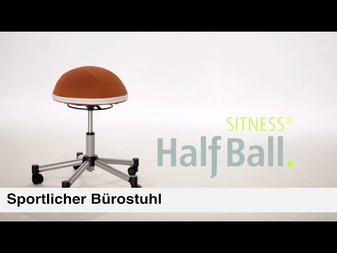 Artikelvideo 1 für Topstar Ballsitz Sitness® Half Ball SH17 BB5 apfelgrün, 1 St., Artikelnummer 463265