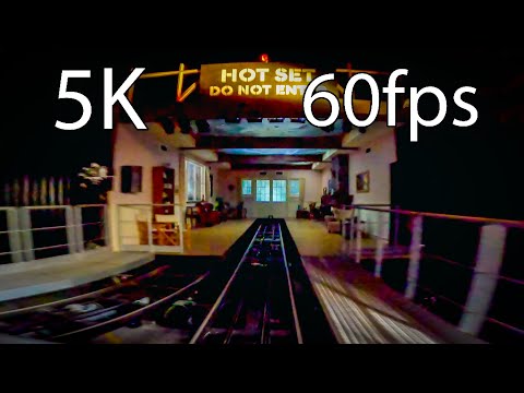 Studio Tour front seat on-ride 5K POV @60fps Movie Park Germany