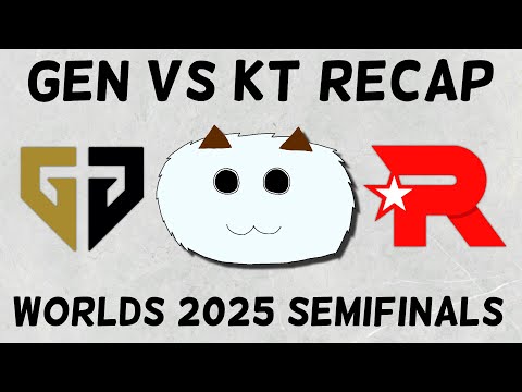 GEN vs KT | Worlds 2025 Semifinals Recap + T1 vs TES Prediction