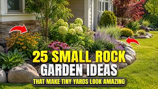 25 Small Rock Garden Ideas That Add Big Curb Appeal
