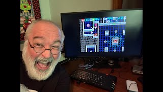 Webster & The Spider Bots Try #2 - Sinclair ZX Spectrum Next Demo Game - Updated Version #2 - 8bit