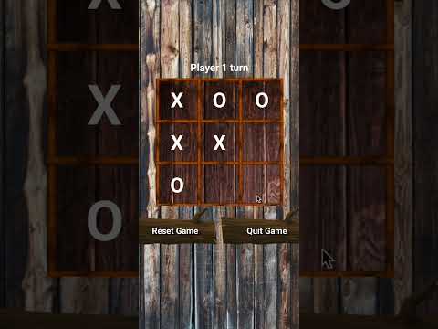 Tic Tac Toe: XOXO Game