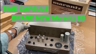 Video thumbnail for Unboxing a NOS Marantz 8B Tube Amplifier - Time Capsule by SkyFi Audio