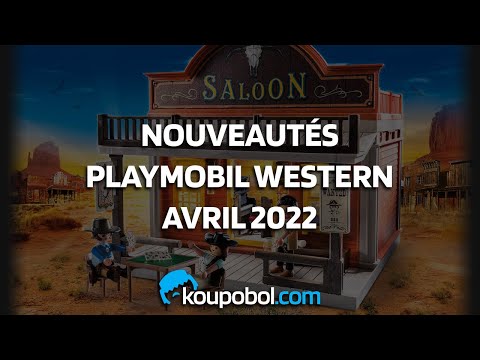 Vidéo PLAYMOBIL Western 70947 : Magasin du Far-West avec studio