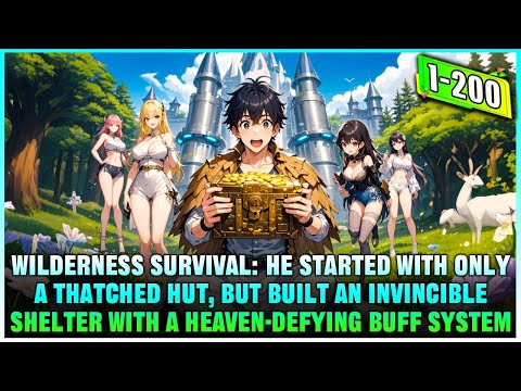 In a Wilderness World, His Buff System Gave Him Daily Draws—Until He Built a Super Fortress!