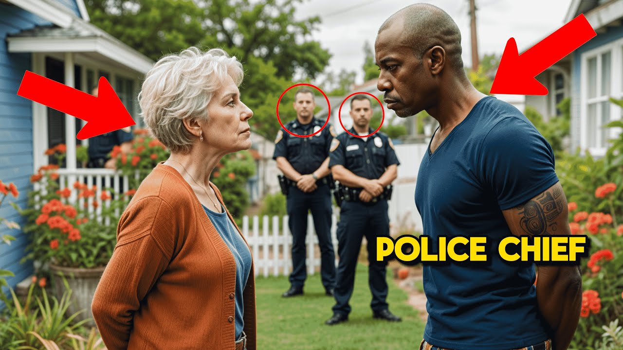 Racist Neighbor Calls COPS on Black Family’s BBQ, But the Father is the New POLICE CHIEF…