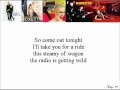 Roxette - Sleeping In My Car (lyrics) 