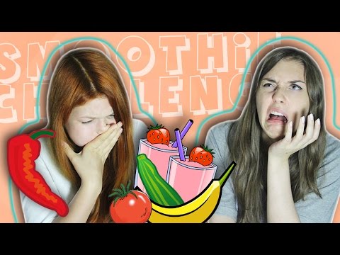 SMOOTHIE CHALLENGE | Взрывной коктейль+острый перчик