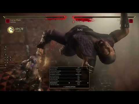 Mortal Kombat 11 - Easy 92% DAMAGE! Infinite Warden Geras