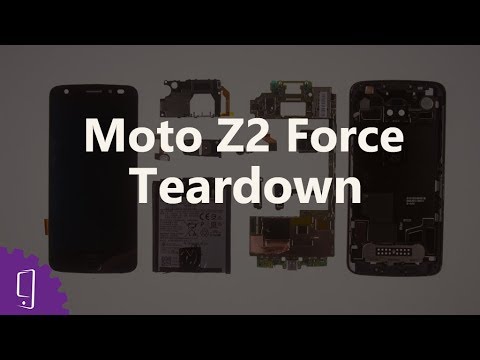 Moto Z2 Force Teardown