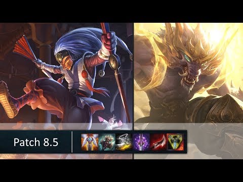 Shaco Jungle VS Warwick | S8 Season 8 | High Elo Summoners Rift 5v5 Ranked Gameplay